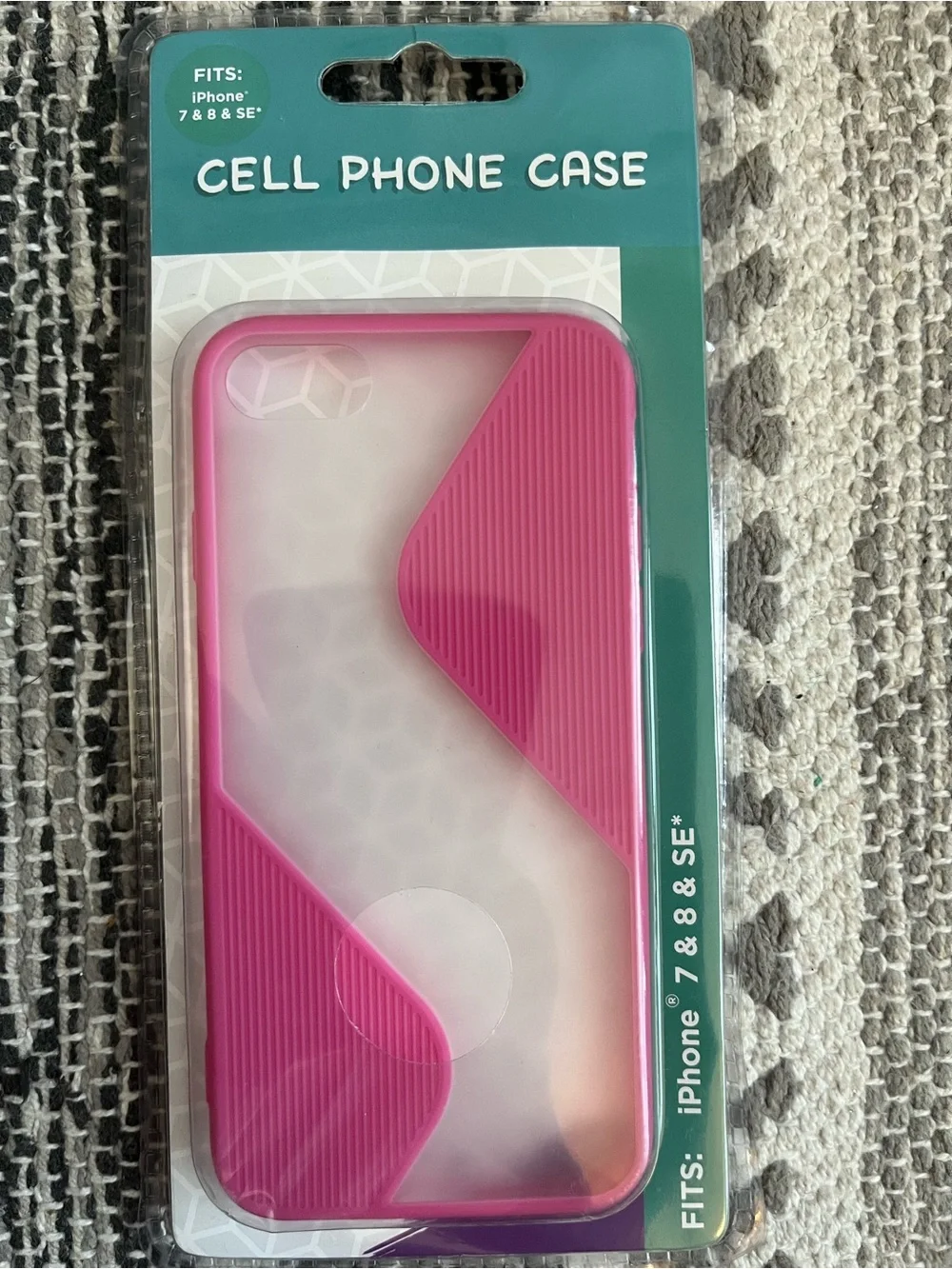 Pink Cell Phone Case for iPhone 6/6s/7/8/SE - Protective Slim Cover